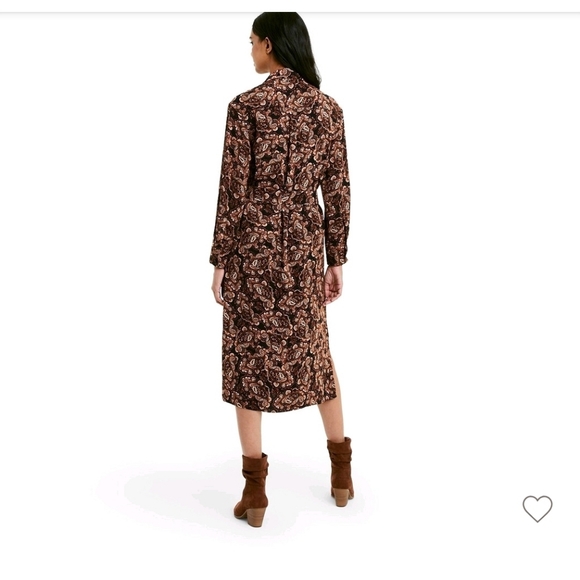 Nili Lotan X Target Paisley Print Shirtdress - Picture 2 of 7